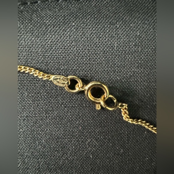 CHANEL Necklace CC Logo & Heart Charms Gold Plated w/Box & COA - Picture 6 of 8